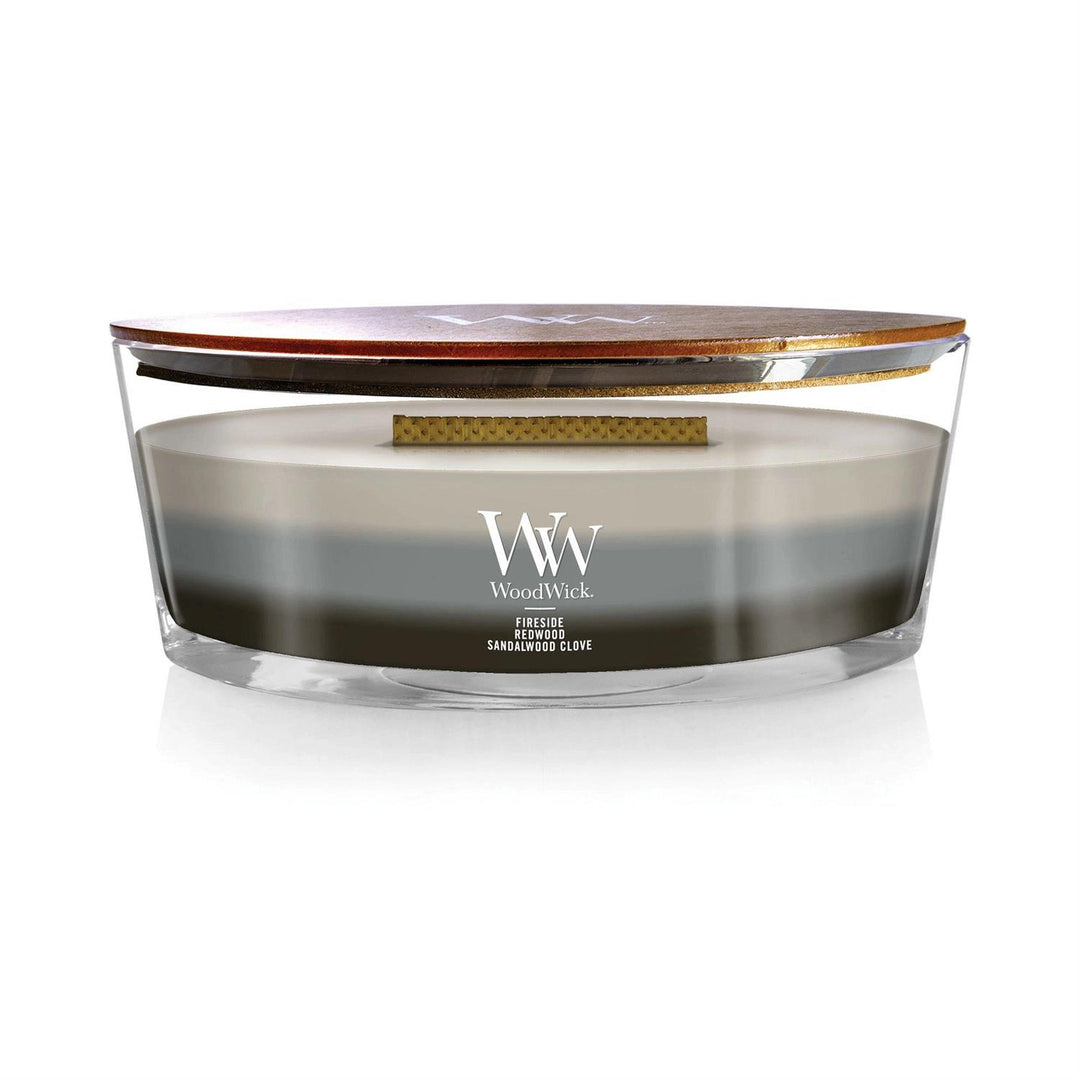 Woodwick Ellipse Candles - Trilogy Warm Woods