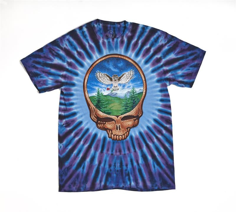 Grateful Dead Grateful Owl Tie Dye T-Shirt