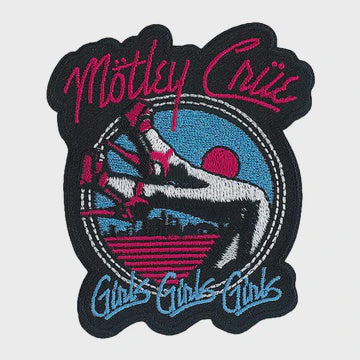 Motley Crue Girls Girls Girls Patch