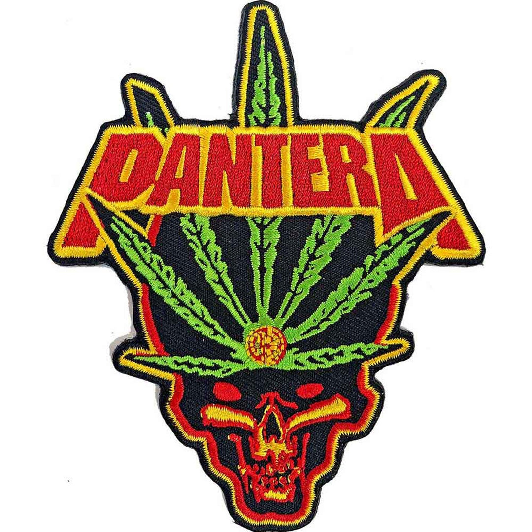 Pantera Standard Patch - Leaf Skull