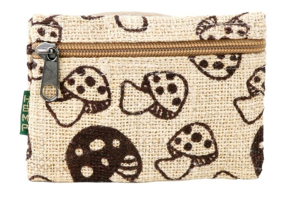 Hemp Mushroom Coin Purse PB-CP