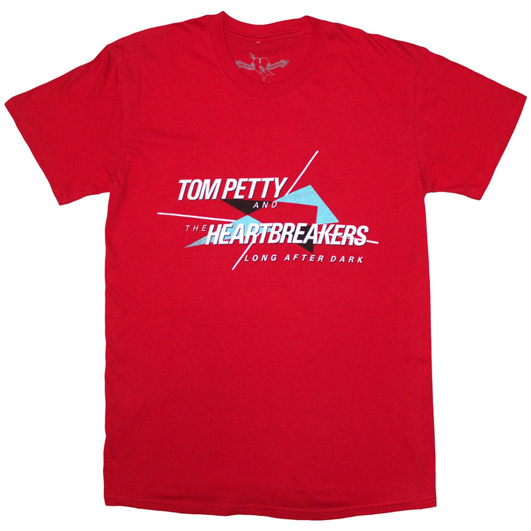 Tom Petty & The Heartbreakers Unisex T-Shirt - Long After Dark (Red)