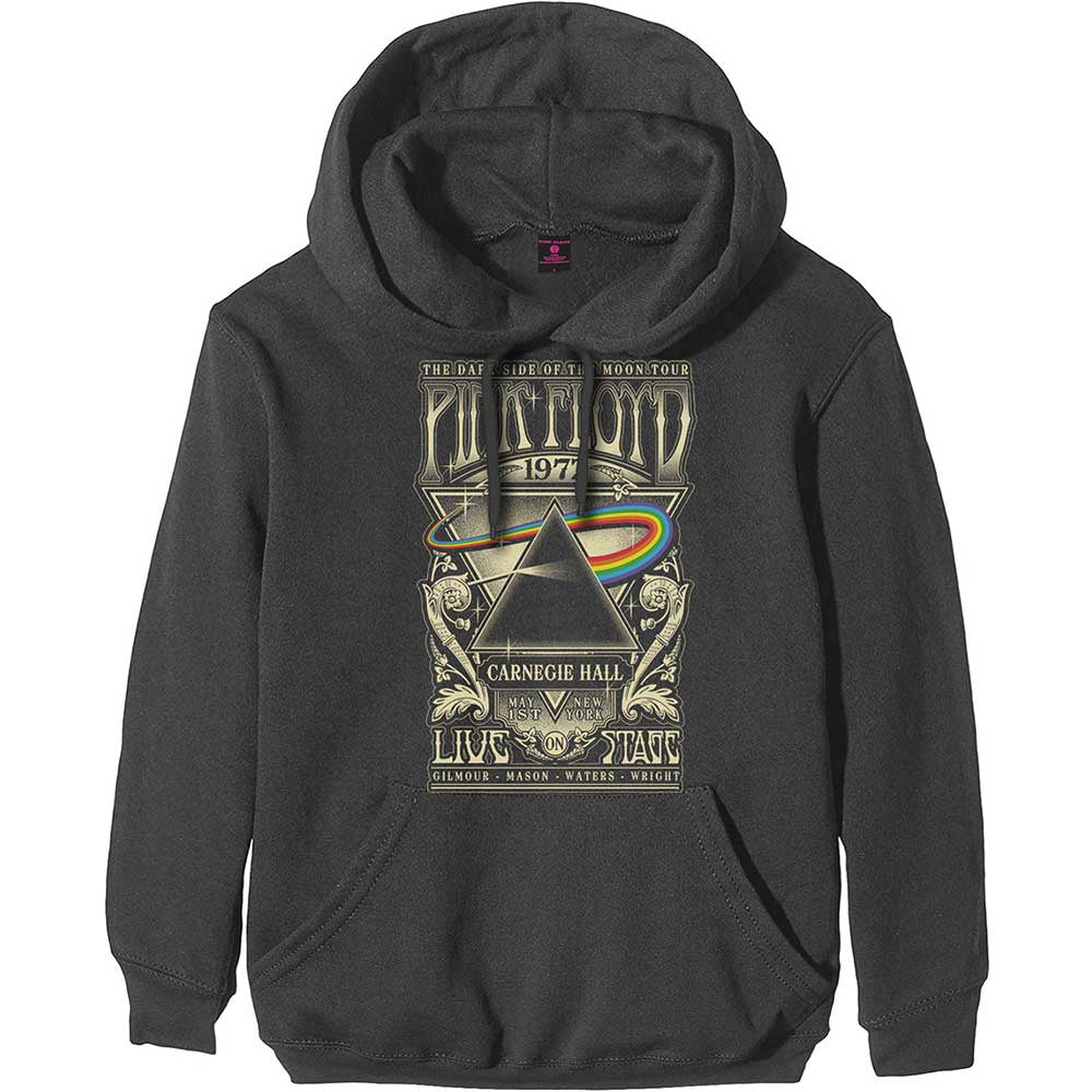 Pink Floyd Carnegie Hall Poster Unisex Hoodie