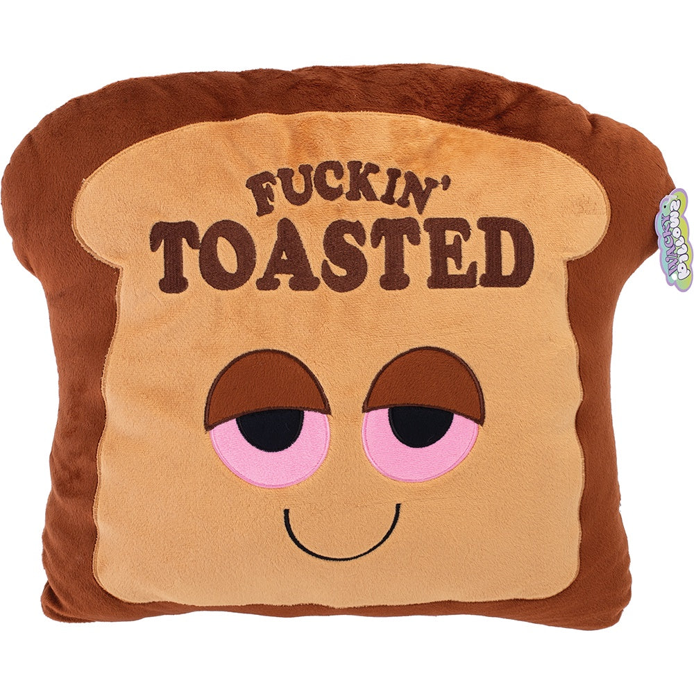 Large Toasted Plush Pillow