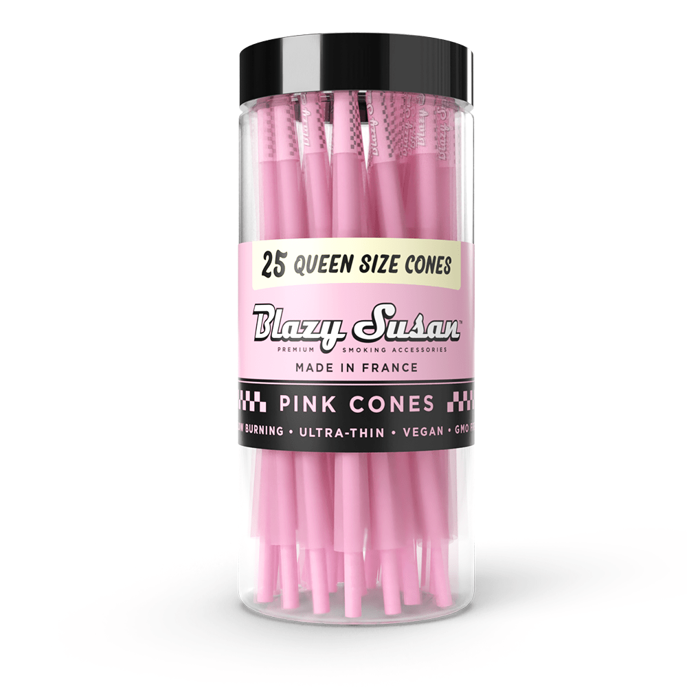 Blazy Susan Pink Pre-Rolled Cones - Queen Size 25pk