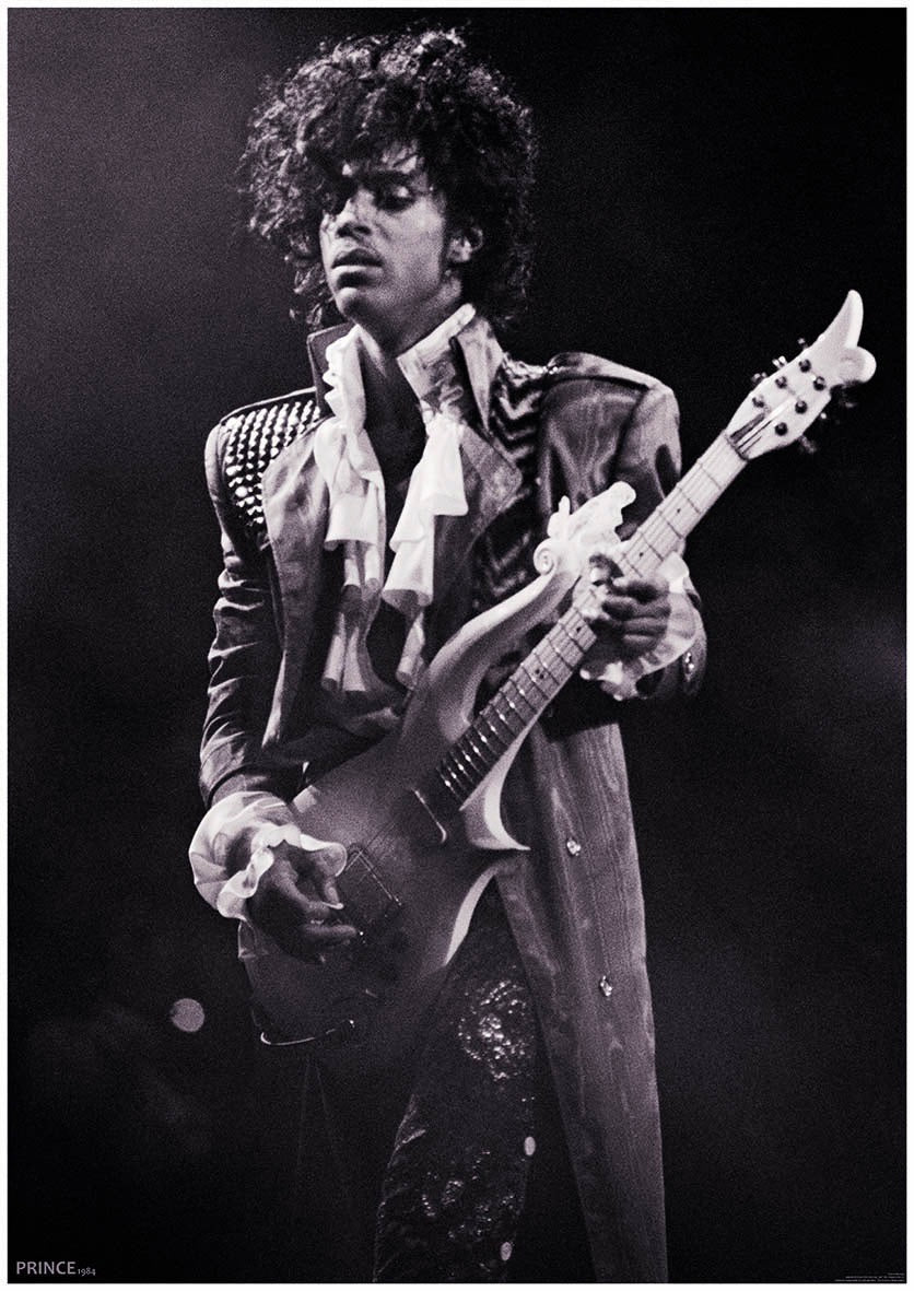 Prince Guitar Poster