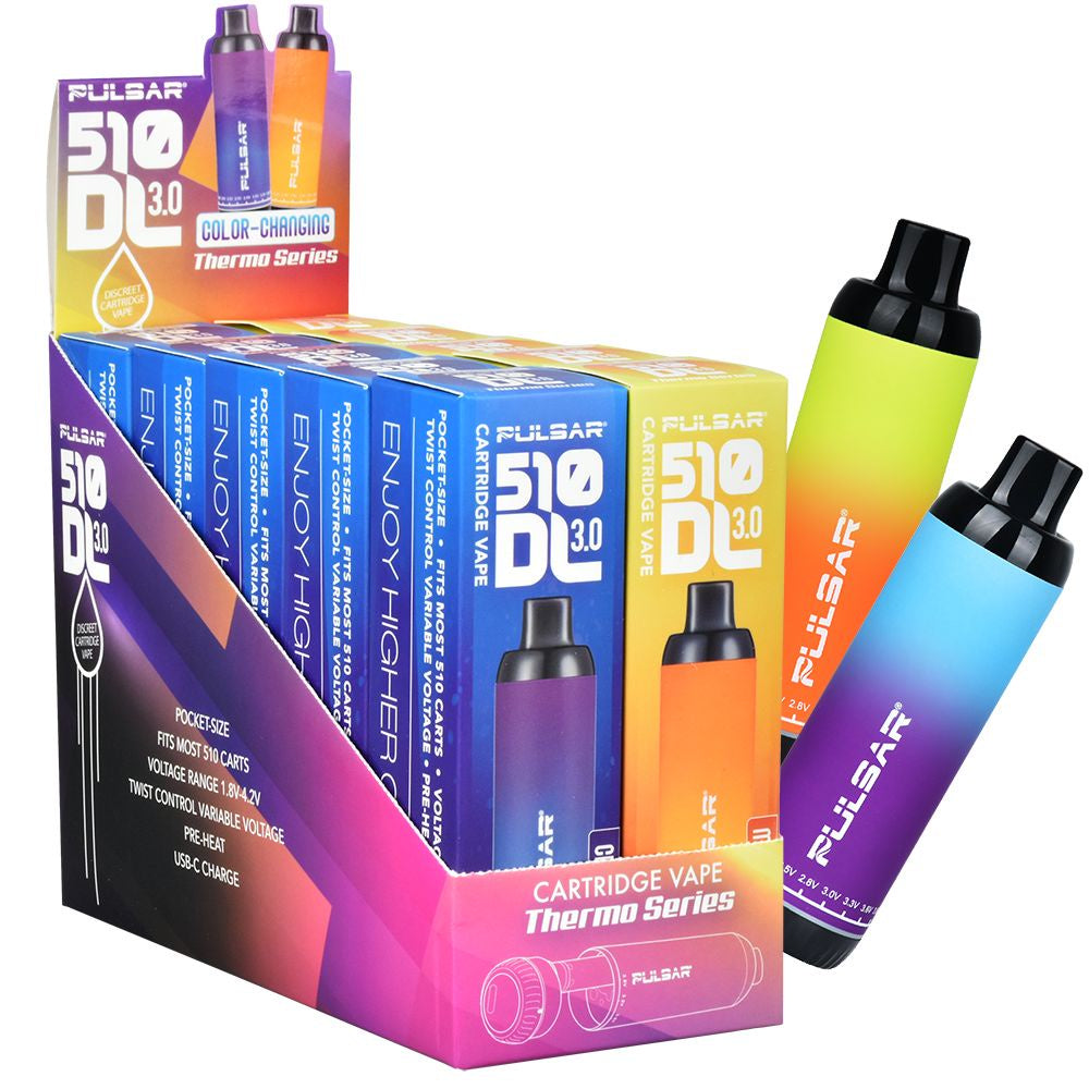 Pulsar 510 DL 3.0 Thermo Twist Variable Voltage Vape Pen | 650mAh | As Penny Lane Gifts Pulsar 510 DL 3.0 Thermo Twist Variable Voltage Vape Pen | 650mAh | As Penny Lane Gifts