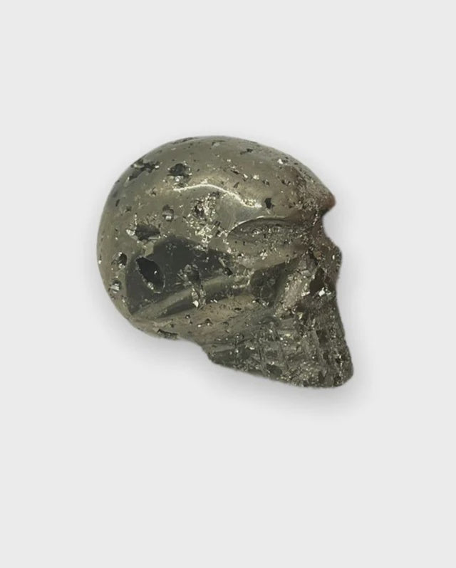 Pyrite Skull 2 1/4"