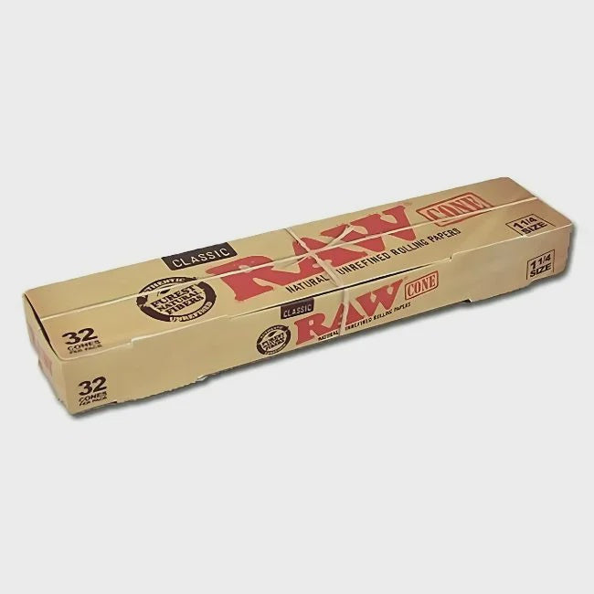 RAW CONES 32 CONES PER PACK SINGLE
