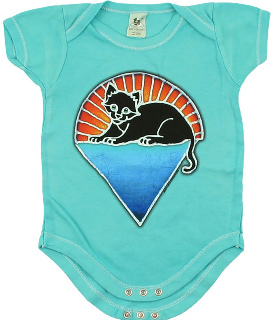 Grateful Dead Kitten Onesie