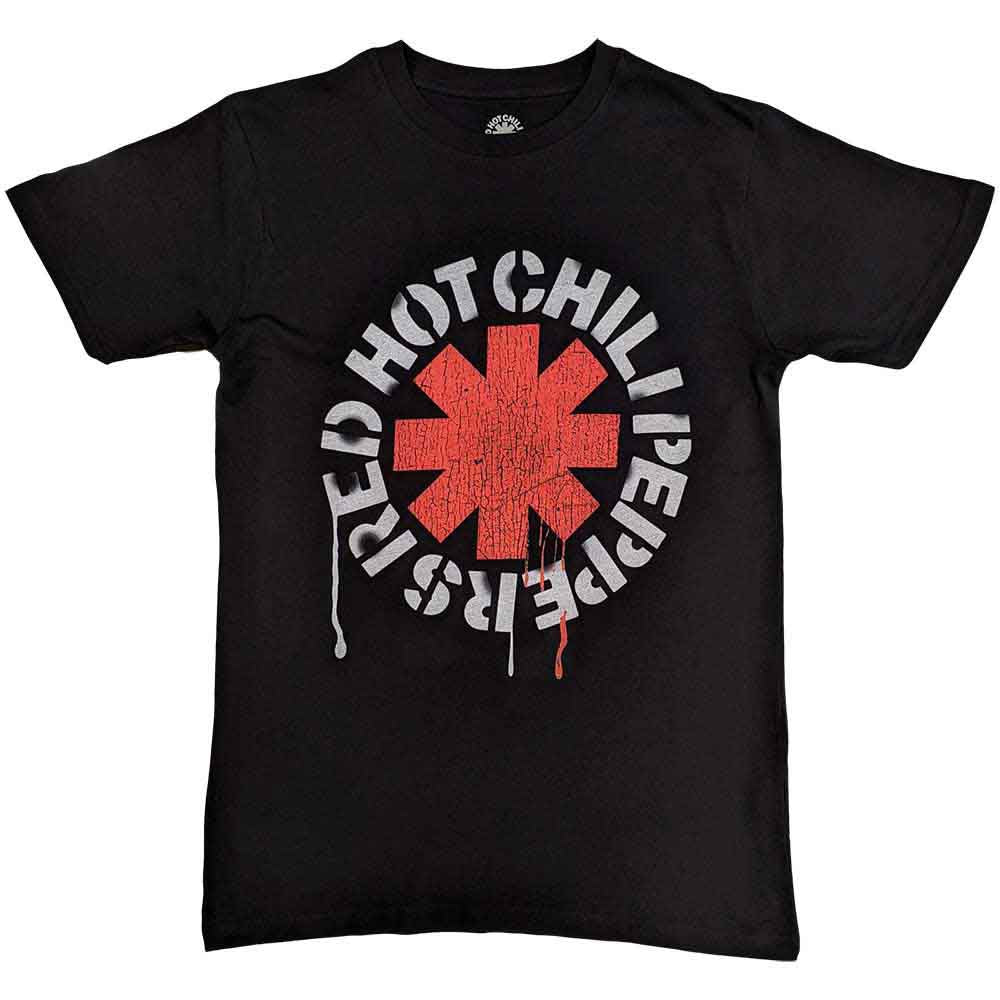 Red Hot Chili Peppers Kids T-Shirt - Classic Asterisk (Black)
