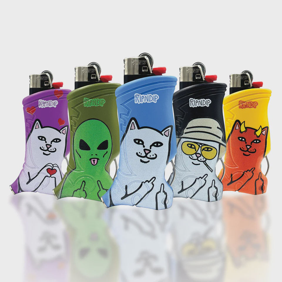Toker Poker Rip N Dip Lord Nermal Lighter Sleeve - Bic