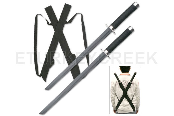 Snake Eye Tactical NINJA SWORD 25.5" OVERALL, TWIN SWORD