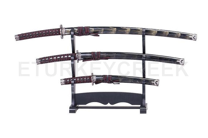 Traditional Katana Set Special Black