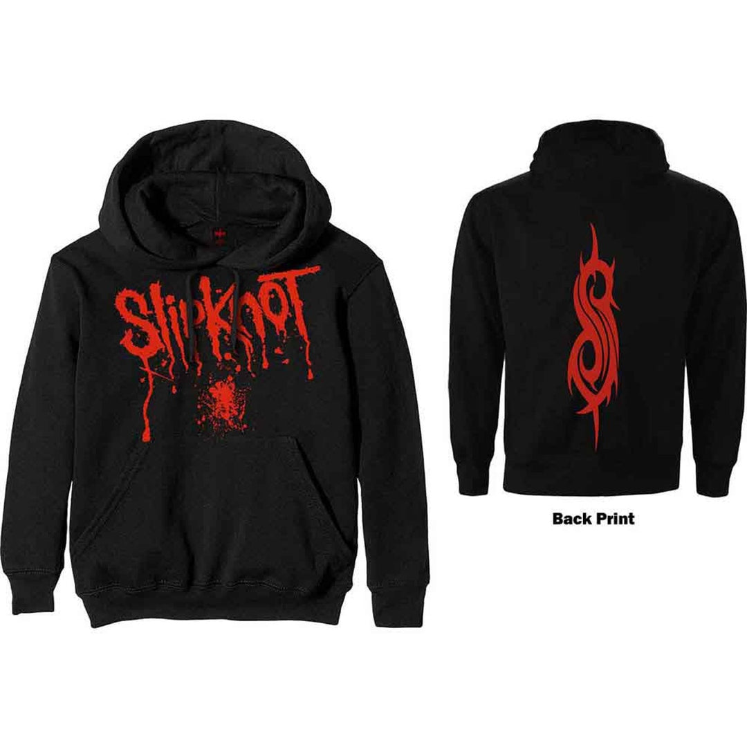 Slipknot Unisex Pullover Hoodie - Splatter (Black)