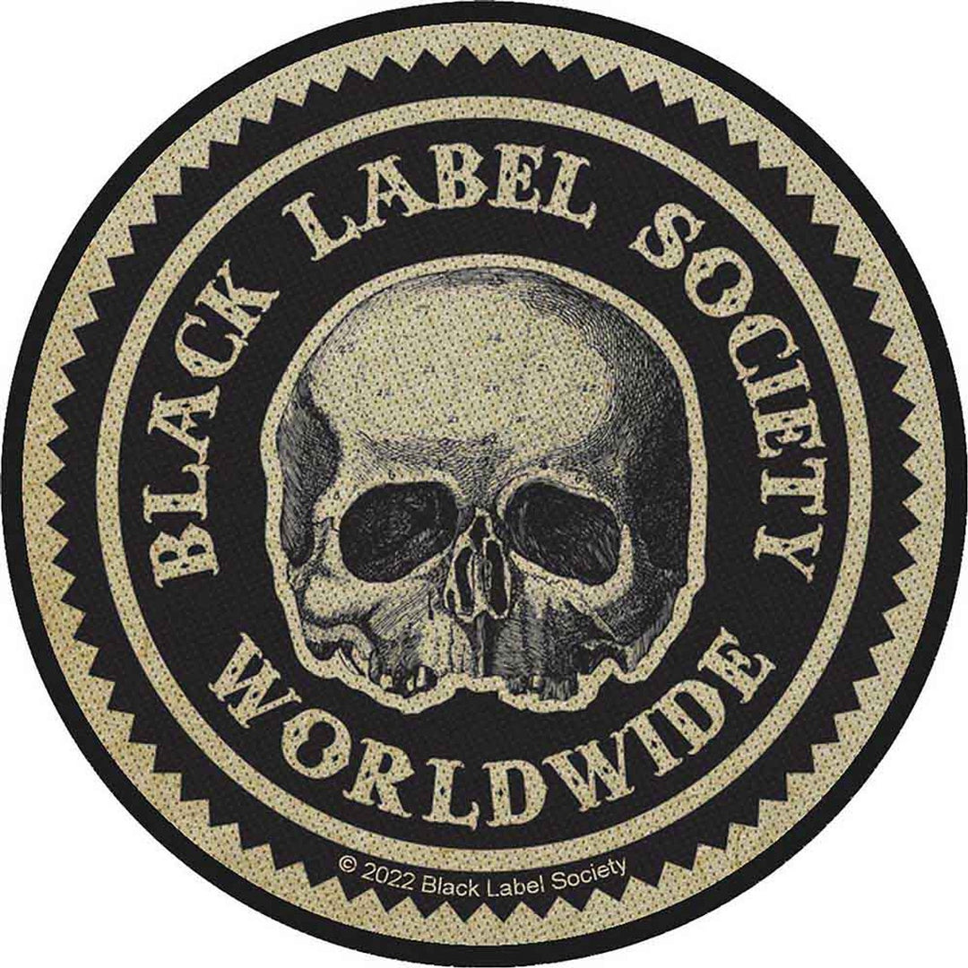 Black Label Society Standard Patch - Worldwide