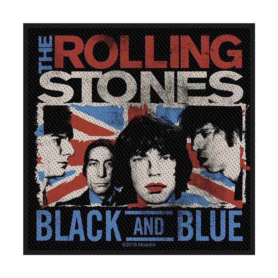 The Rolling Stones Standard Patch - Black & Blue