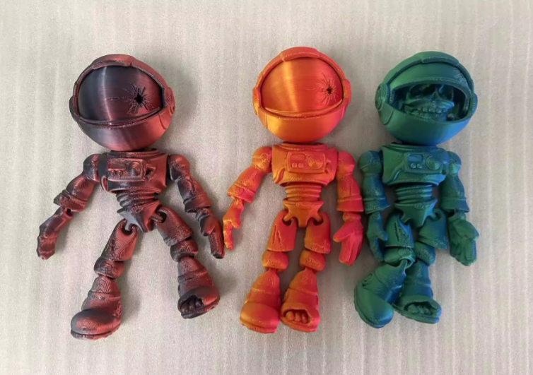 3D Printed Skeleton Astronaut