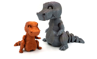 3D Printed Dino- #18