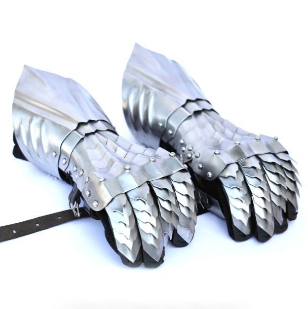 Medieval Knight Gothic Gauntlets