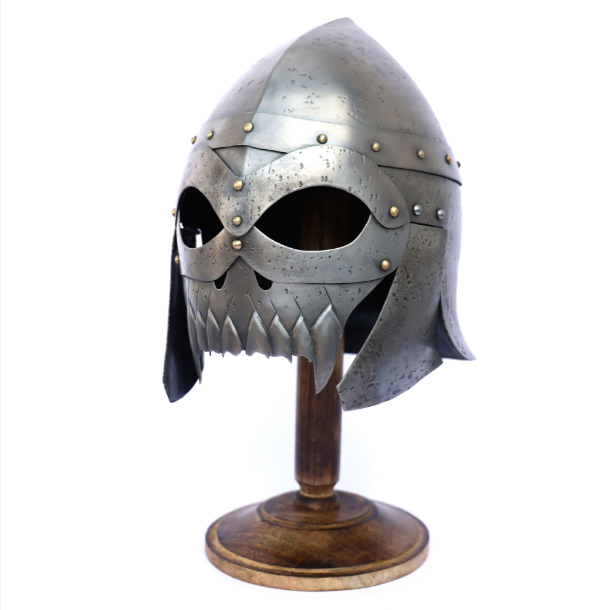 Dark Medieval Warrior Helmet