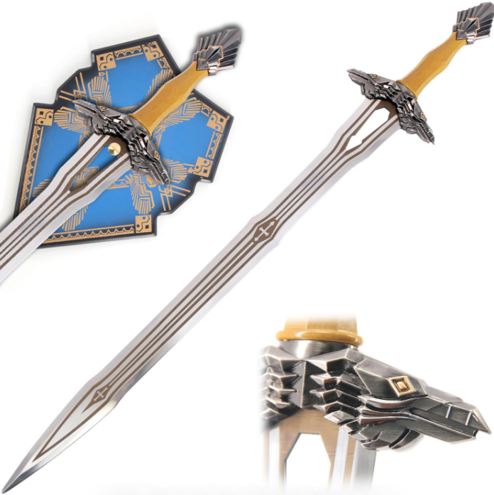 Regal Dwarven Sword Thorin Oakenshield Fantasy Movie Prop