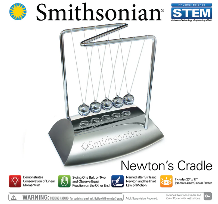Smithsonian Newton's Cradle
