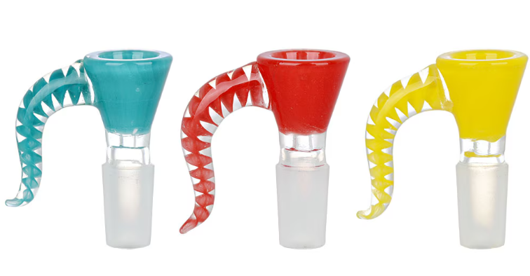 DNA Matrix Horn Herb Slide | 14mm M | Colors Vary