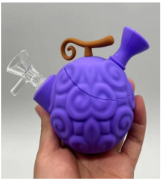 Devil Fruit Silicone Water Pipe