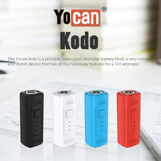 YOCAN KODO CART VAPE BATTERY (SOLID COLORS)