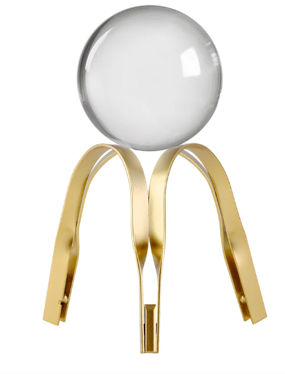 Crystal Ball Metal Stand - Arches