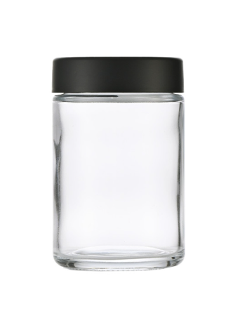 Clear Glass Jar with Child Proof Lid 57mm x 86mm
