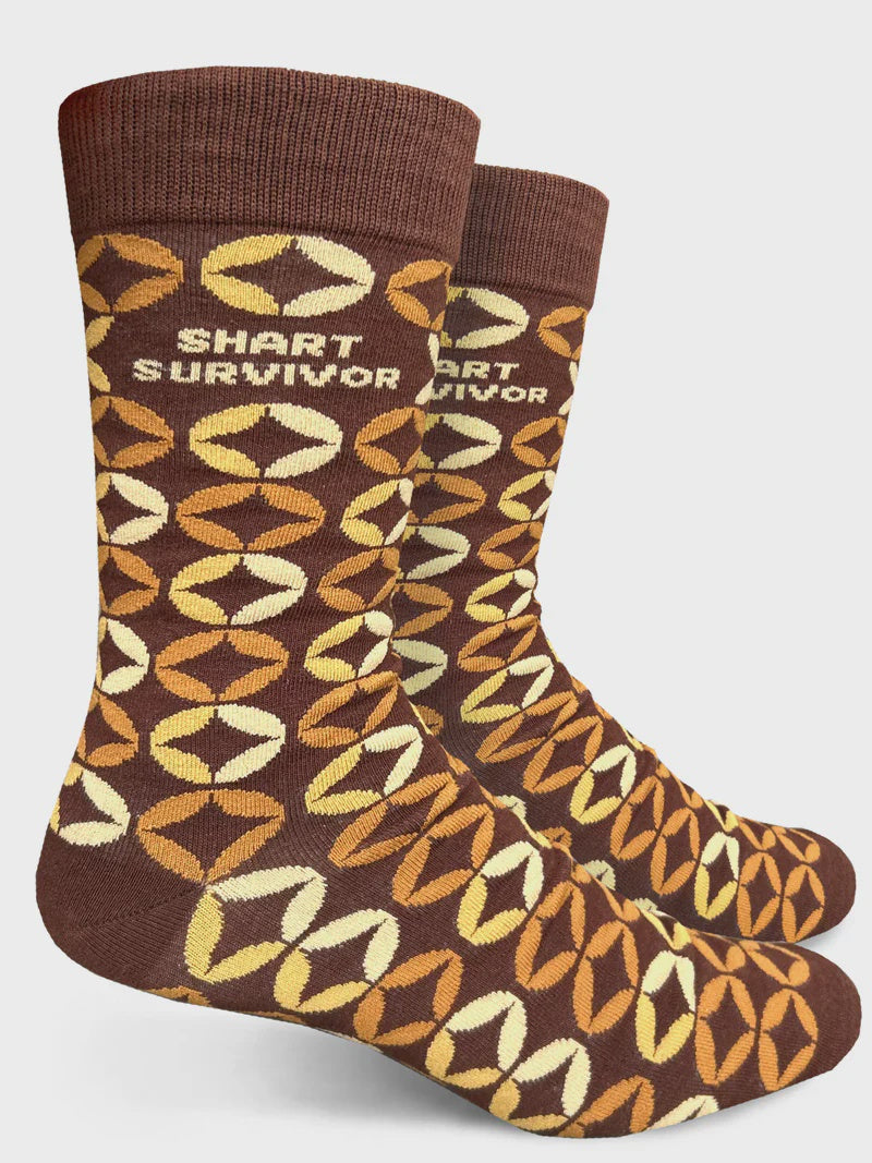 Groovy Things Shart Survivor - Men's Crew