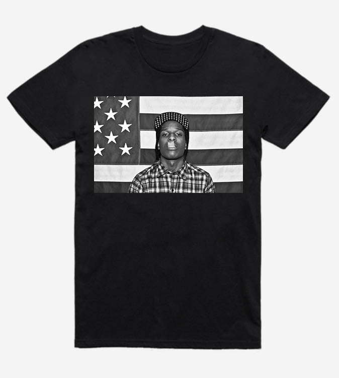 ASAP Rocky Black Flag T-Shirt