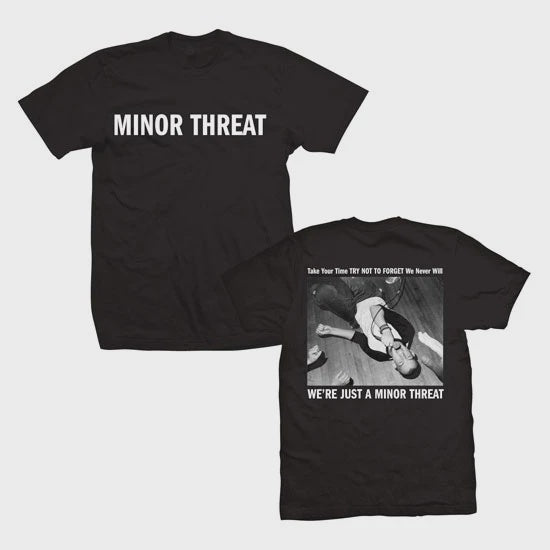 Minor Threat "Just A" Black T-Shirt