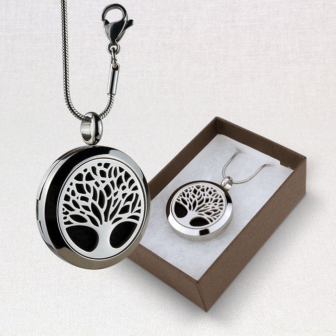 Aromatherapy Locket - Tree Of Life