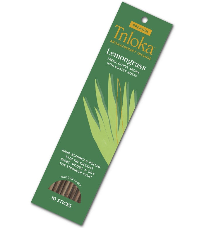 Triloka - Lemongrass Premium Incense 10ct.