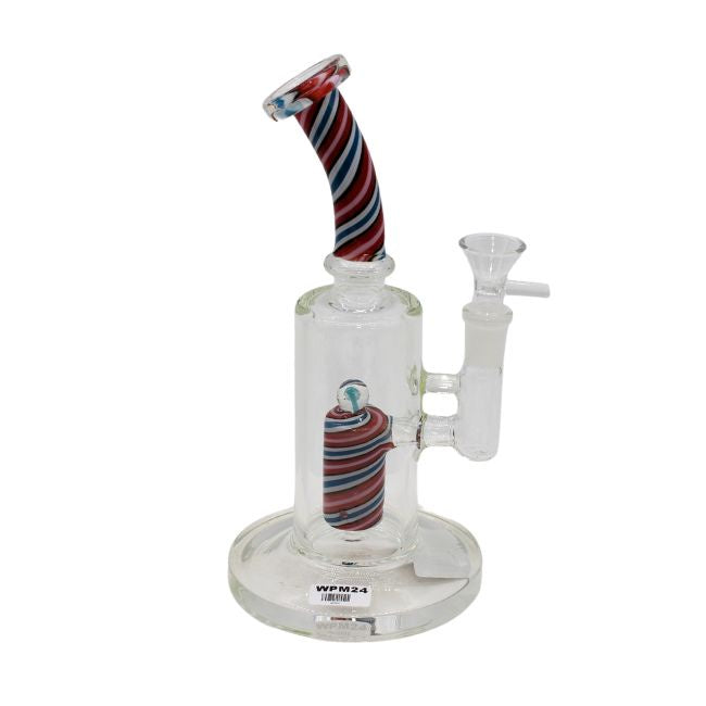 Full Color Straight Tube Fancy 10" Water Pipe