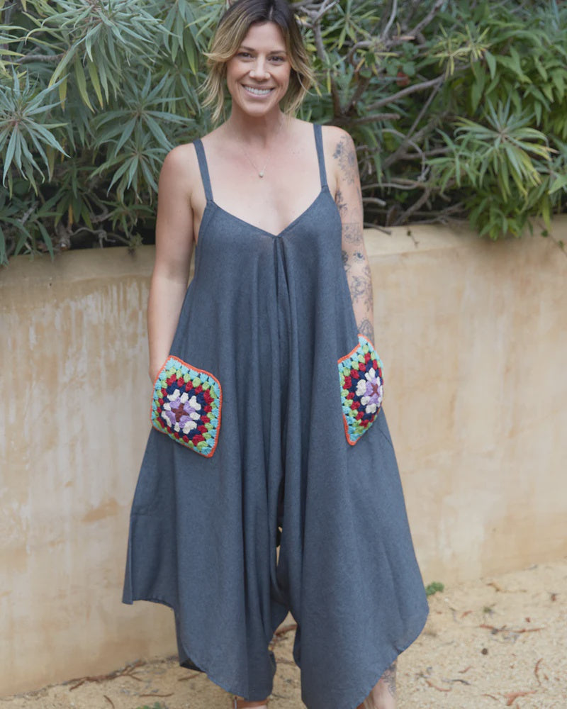 Zig Zag - Granny Square Jumpsuit