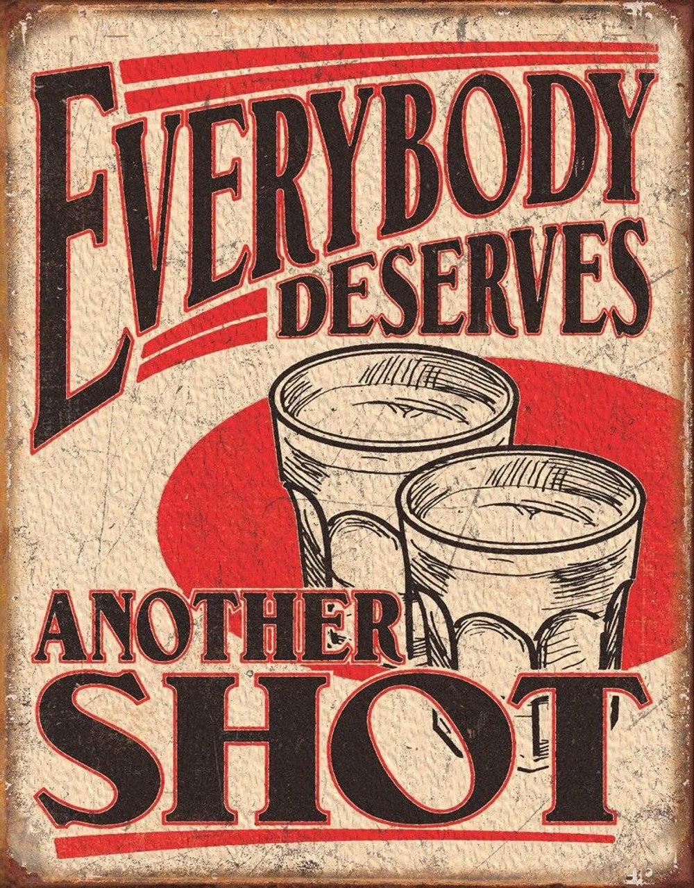 Another Shot Tin Sign