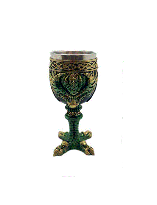 Green Dragon Goblet - 3055