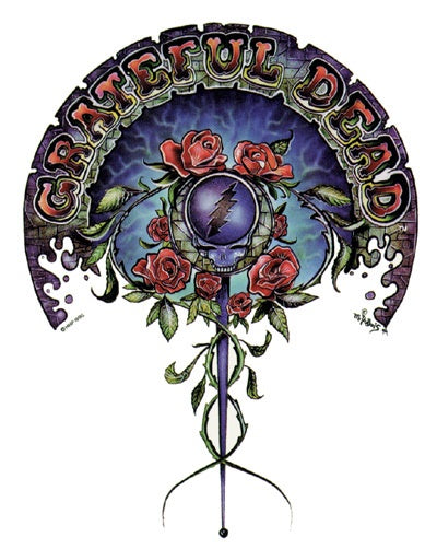 Grateful Dead Sceptor Sticker