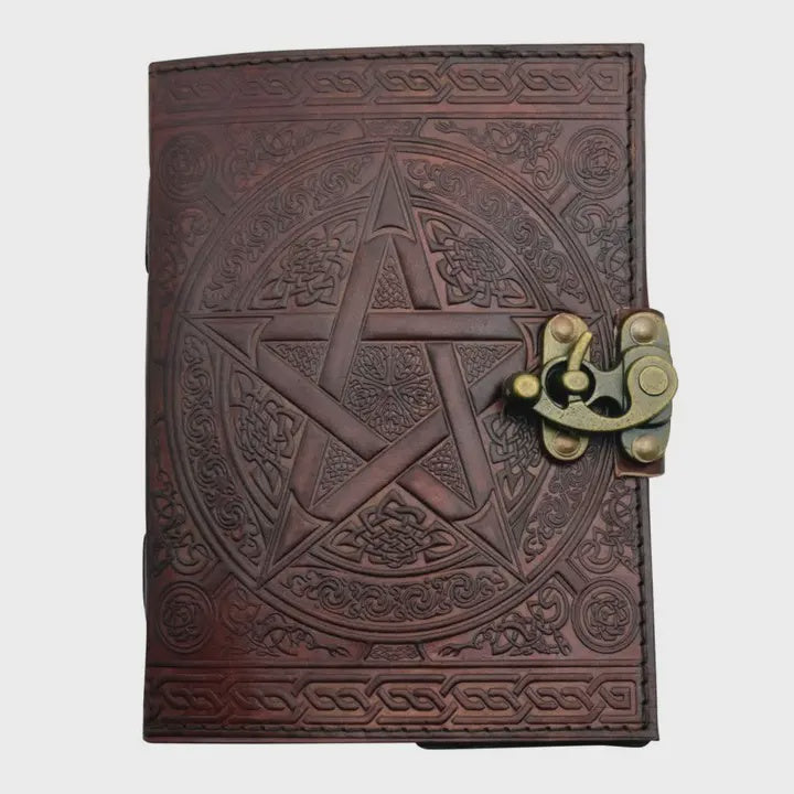 New Pentagram Brown Leather Journal 2642