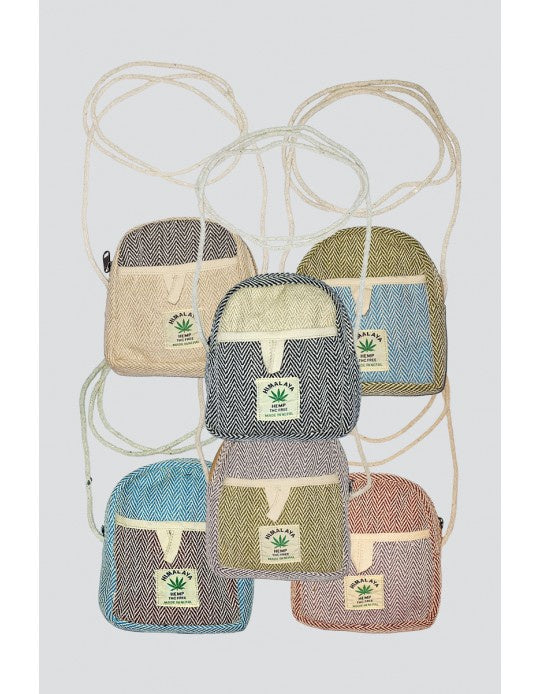 Small Crossbody Hemp Bag