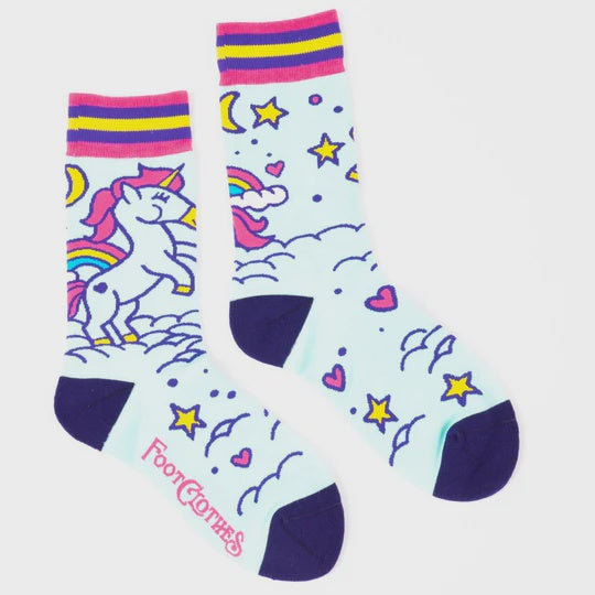 Cute Unicorn Crew Socks