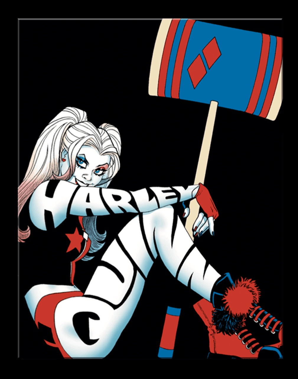 DC - Harley Mallet Tin Sign