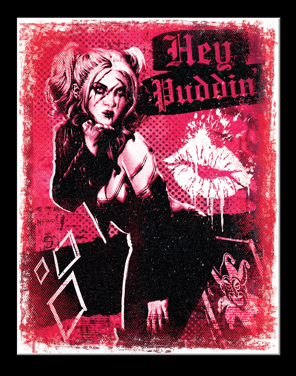 DC - Harley Puddin Tin Sign