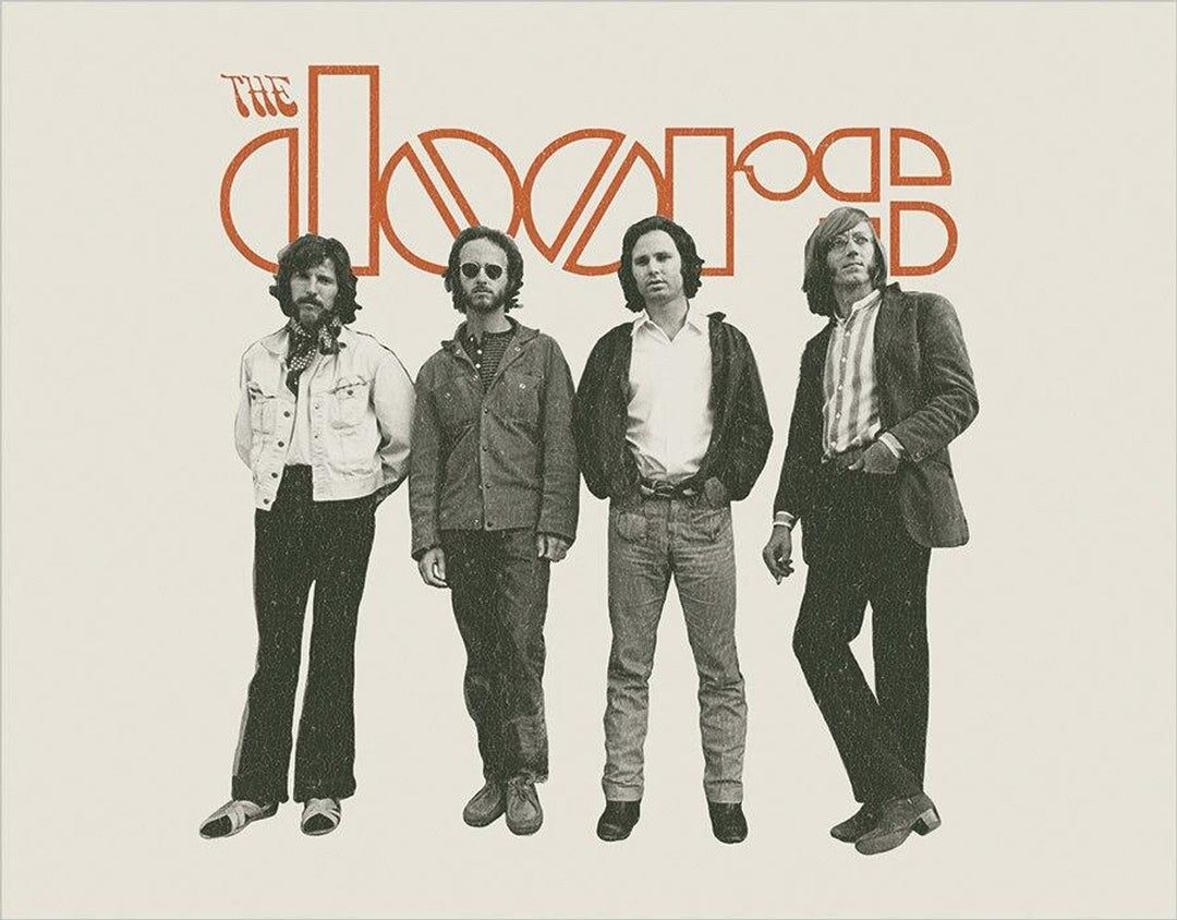 The Doors Band Tin Sign
