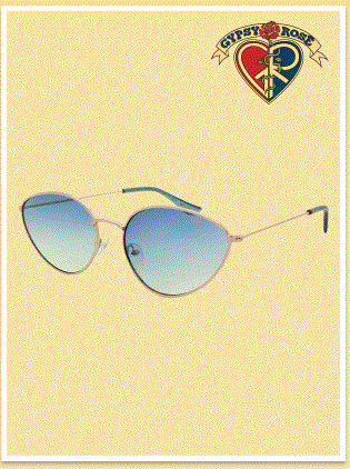 Hazey Dazy Square Color Lens Sunglasses