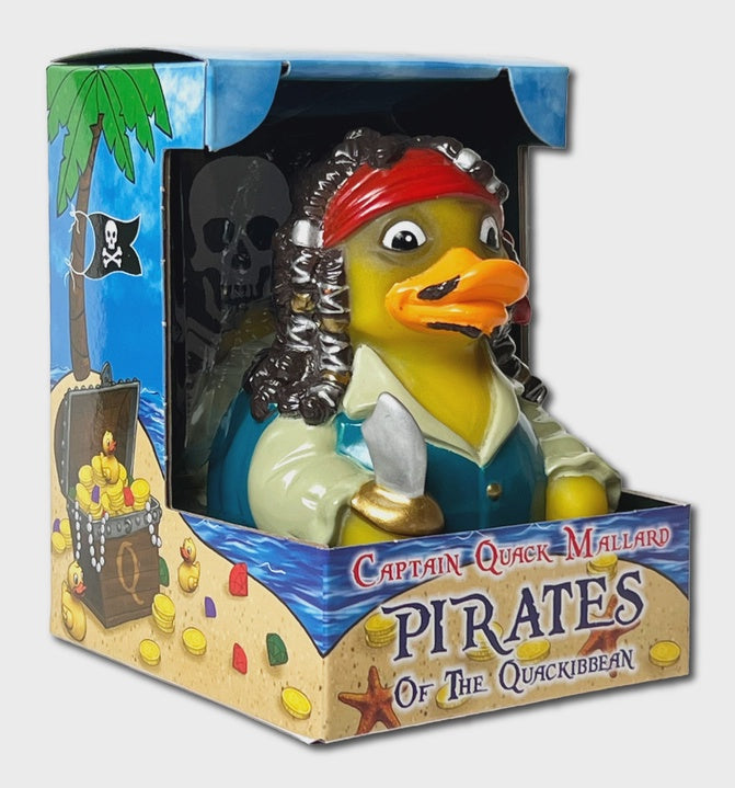 Captain Quack Mallard, Pirate of the Quackibeean Rubber Duck